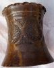 Antique Of Hammered Copper Vintage Candle Holder Pot Metalware photo 1