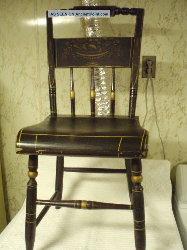Antique Estate Hitchcock Style Chair - All 1800-1899 photo