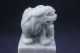Antique Chinese Carved 19c.  Or 20c Foo Lion Temple Dog Soapstone Seal Jade/ Hardstone photo 5