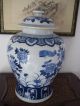 Ch ' Ing Blue & White Porcelain Ginger Jar Vases photo 3