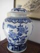 Ch ' Ing Blue & White Porcelain Ginger Jar Vases photo 4