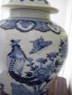 Ch ' Ing Blue & White Porcelain Ginger Jar Vases photo 7