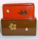 Lacquer Wood Box Japanese 2 Section Special Rare Bento Extraordinarily Gorgeous Boxes photo 6