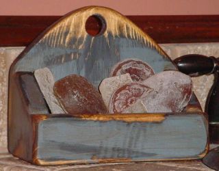 Primitive Grungy Olde Look Soap Dish - Any Color photo