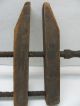 Antique Adjustable Clamp Hand Screws Turned All Wood Primitive Working Tool Primitives photo 1