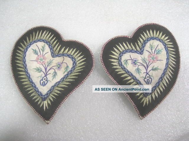 Rare China Old Embroidery Ear Package Robes & Textiles photo