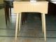 Retro Sears Roebuck Wood Sewing Machine Hide Away Table Turns Into Laptop Desk Primitives photo 6