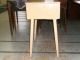 Retro Sears Roebuck Wood Sewing Machine Hide Away Table Turns Into Laptop Desk Primitives photo 7