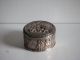 Antique Copper On Silver Cherubs Salt Box D C Signa 796 Snuff Box Htf Other photo 6