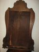 Reduced Victorian Hand Carved Solid Mahogany Dresser/vanity Mirror (taller) 1800-1899 photo 7