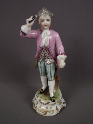 German Dressel Kister Porcelain Boy Figurine photo