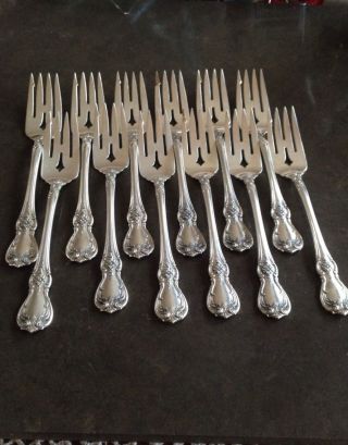 Set Of 12 Towle Sterling Forks photo