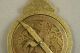 Antique Brass Astrolabe Middle East photo 2