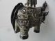 Chinese Bronze Wine Vessel Pot Elephant Shape Drinking Vessel 