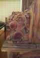 Antique Hand Carved Balanise Hutch Pre-1800 photo 9