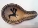 Early Native American Acoma Pottery Polychrome Ladle - Cochiti Spoon - Bird Motif Native American photo 10