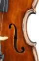 Very Good Antique American Connecticut Violin By Olin Bullard,  Ready - To - Play String photo 7
