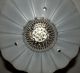 Vintage Art Deco Frosted Sunflower Shade Ceiling Light Fixture Chandeliers, Fixtures, Sconces photo 5