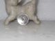 Hallmarked Solid Silver Antique Button Of A Great Dane Buttons photo 4