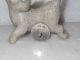 Hallmarked Solid Silver Antique Button Of A Great Dane Buttons photo 6