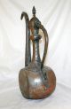 Islamic Antique Persian Copper Pitcher Aftebe Persia Circa 19th Century Metalware photo 3