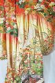 Japanese Wedding Kimono Lavishly Embroidered And Block Printed Silk Kimonos & Textiles photo 4