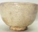 F530: Japanese Hagi Pottery Ware Tea Bowl With Good Work And Good Atmosphere Bowls photo 2