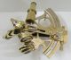 Slow/fast Motion 6in Working Brass Ross London Sextant Sextants photo 1