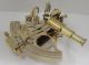 Slow/fast Motion 6in Working Brass Ross London Sextant Sextants photo 4