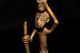 Vtg Fine African Art Bronze Ritual Figurine Sculptures & Statues photo 2