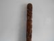 Antique 19th Century Maori Carved Tokotoko Ceremonial Walking Stick Rare Pacific Islands & Oceania photo 10