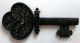 Antique Russian Cast Iron Skeleton Key Open Work - Kasli Foundry,  1747 Year Metalware photo 3