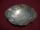Antique Sterling Silver Dish Very Ornate Flower & Stuff Dishes & Coasters photo 9