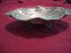 Antique Sterling Silver Dish Very Ornate Flower & Stuff Dishes & Coasters photo 2