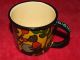 Vintage African Hand Painted Artist Signed Mug; Hand Painted In Zimbabwe Africa Other photo 5