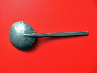 Antique Pewter Spoon With Hallmark,  17th Century Ad. photo