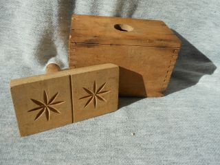 Butter Press / Mold,  Double Flower,  Vintage photo