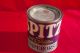 Vintage Old Tin Spitz Dog Emperors California Samoyed White Dog Metalware photo 3