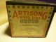 Vintage Piano Roll Artisong 62228 A Perfect Day March Hilda Swift Keyboard photo 1