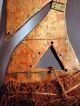 Agricultural Artifact Fiber Wood Ceremonial Crested Budja Headdress Zaire Ethnix Other photo 6