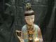 Chinese Kwan - Yin Lady Statue With Very Fine Cloisonne & Silver Enamel Kwan-yin photo 2