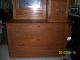Antique Golden Oak Bonnet Dresser W Mirror 1800 - 1900’s 1800-1899 photo 3