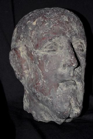Antique Terra Cotta Head - Philipines - 16 Th Century Very Special Price photo