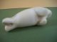 Seal 2.  Antique Inuit Carving Of Traditional Material. Native American photo 4