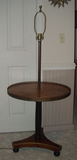 Vintage Empire Lamp Table By Kadan Furniture Co.  Beacon Hill Collection photo