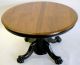 Dining Room Table Round American Empire Style Occasional Table 1890 Claw Paw 1800-1899 photo 1