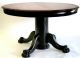 Dining Room Table Round American Empire Style Occasional Table 1890 Claw Paw 1800-1899 photo 2