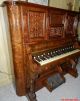 1890s Antique Aeolian Pump Reed Organ Model 1500 Roll Player Piano Keyboard photo 2