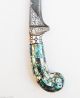 Indo Persian Mughal Islamic Mop Abalone Handle Damascus Dagger / Khanjar India photo 5