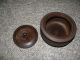 Vintage Wooden Treen Ware Round Box With Lid,  Japanese Trinket Bowl With Lid Boxes photo 1